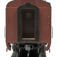 1960s Broadway Limited 85' P-S 12-4 Sleeper, Plan #9009 Deluxe 1 - RTR -- Pennsylvania Railroad College Creek (tuscan, black, dulux)
