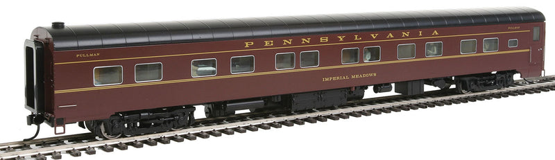 1960s Broadway Limited 85' ACF 4-4-2 Sleeper Deluxe 1 - RTR -- Pennsylvania Railroad Imperial Meadows w/SoundTraxx(R) Tsunami(R) Soundcar(TM)-1