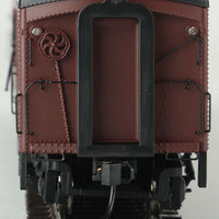 1960s Broadway Limited 70' PRR BM70n RPO-Baggage Deluxe 2 - RTR -- Pennsylvania Railroad #6541 (tuscan, black; Dulux 2)