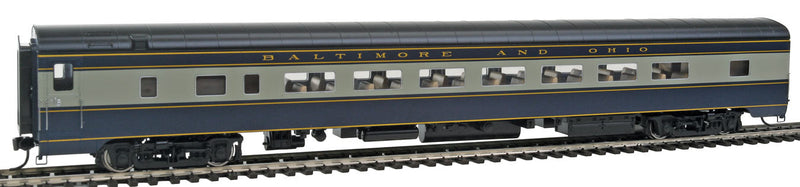85' P-S City Series 56-Seat Coach - Standard - Ready To Run - Capitol Ltd -- Baltimore & Ohio (blue, gray, yellow)-1