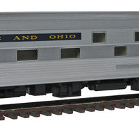 85' Budd 24-8 Slumbercoach Sleeper - Standard - Ready To Run - Capitol Ltd -- Baltimore & Ohio (Land Series; Real Metal Finish)