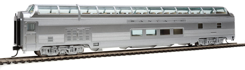 85' Budd Big Dome Bar Lounge - Ready to Run - Standard - 1954 El Capitan -- Santa Fe #506-513 (real metal finish)-1