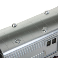 85' Pullman-Standard Baggage-Dormitory - RTR - Deluxe Set 2 - 1954 El Capitan -- Santa Fe #3477 w/SoundTraxx(R) Tsunami(R) Soundcar(TM) (real metal finish)