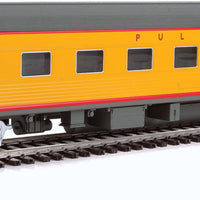 85' Budd Pacific Series 10-6 Sleeper - Ready to Run -- Union Pacific(R) City of Los Angeles (Armour Yellow, gray, red; Decals)