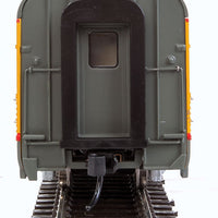 85' Budd Pacific Series 10-6 Sleeper - Ready to Run -- Union Pacific(R) City of Los Angeles (Armour Yellow, gray, red; Decals)