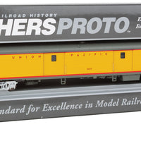 85' ACF Baggage - Ready to Run -- Union Pacific(R) #5657 (City of Los Angeles; yellow, gray, red)