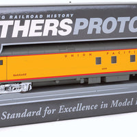 85' ACF Baggage-Dormitory - Ready to Run -- Union Pacific(R) #6000 (City of Los Angeles; Armour Yellow, gray, red)