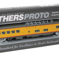 85' ACF Dome-Coach - Ready to Run -- Union Pacific(R) #7001 (City of Los Angeles; Armour Yellow, gray, red)