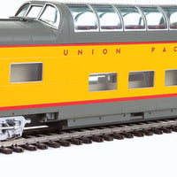 85' ACF Dome-Lounge - Ready to Run -- Union Pacific(R) #9006 (City of Los Angeles; Armour Yellow, gray, red)