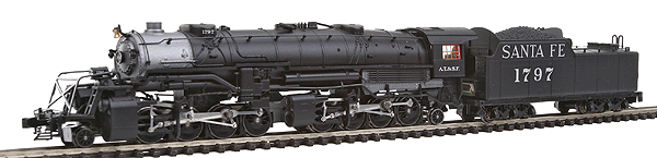 PROTO N Heritage Steam Collection Y3 2-8-8-2 - Standard DC -- Santa Fe #1797