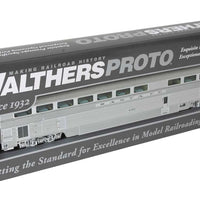 85' Budd Hi-Level Diner -- Santa Fe #652 (Real Metal Finish)