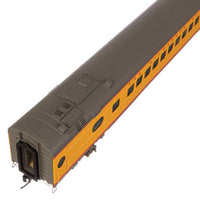 85' Milwaukee Road 600-Series Coach - City of San Francisco -- Milwaukee Road (Standard, Includes Decals; yellow, gray, red)