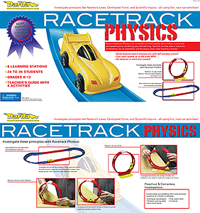 Racetrack Physics Set - 6 Cars & 6 Tracks