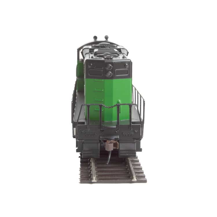 EMD GP9M - Standard DC -- Burlington Northern #1709 (green, white)-4