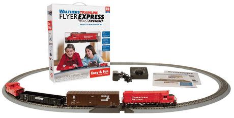 Flyer Express Fast-Freight Train Set -- Canadian Pacific-4