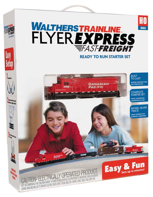Flyer Express Fast-Freight Train Set -- Canadian Pacific-5