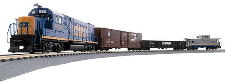 Flyer Express Fast-Freight Train Set -- CSX Transportation-1