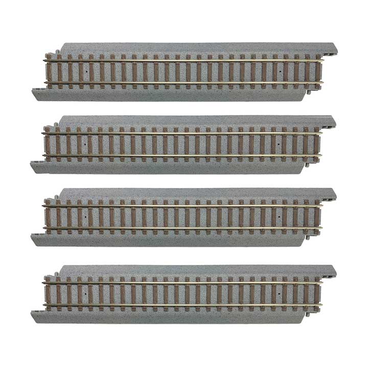 Power-Loc Track(TM) -- 9"  22.9cm Straight Section pkg(4)-2