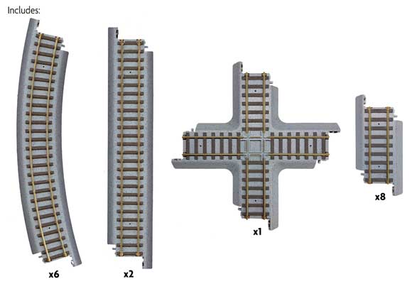 Power-Loc Track(TM) -- Figure 8 Expander Set-1