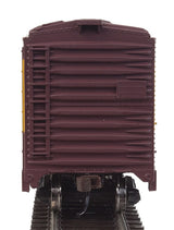 Boxcar - Ready to Run -- Milwaukee Road #16496 (Boxcar Red,yellow)-5