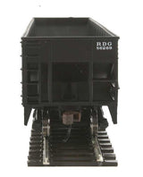 Offset Hopper - Ready to Run -- Reading (black, red; Large Lettering, Anthracite Logo)-4