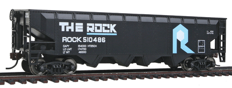 Offset Hopper - Ready to Run -- Rock Island (black, blue, white)-1