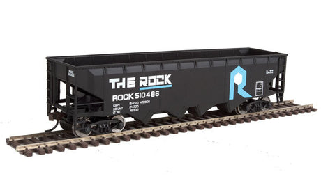 Offset Hopper - Ready to Run -- Rock Island (black, blue, white)-2