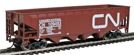 Offset Hopper - Ready to Run -- Canadian National (brown, white; Large Logo)-1