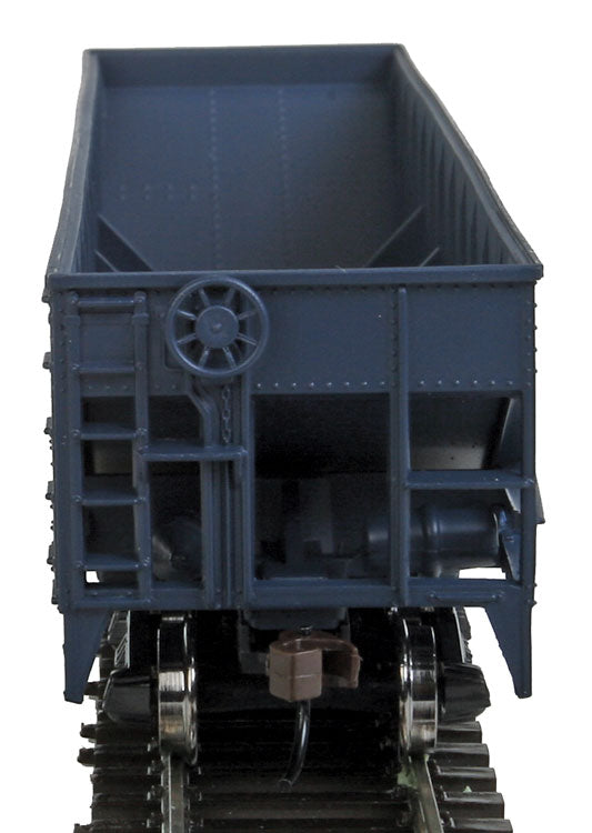 Offset Hopper - Ready to Run -- CSX Transportation (blue, yellow; Boxcar Logo)-4