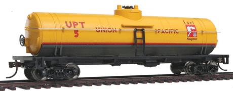 Tank Car - Ready To Run -- Union Pacific (Armour Yellow, gray, red)
