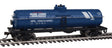 Tank Car - Ready to Run -- Montana Rail Link (blue, white)-1