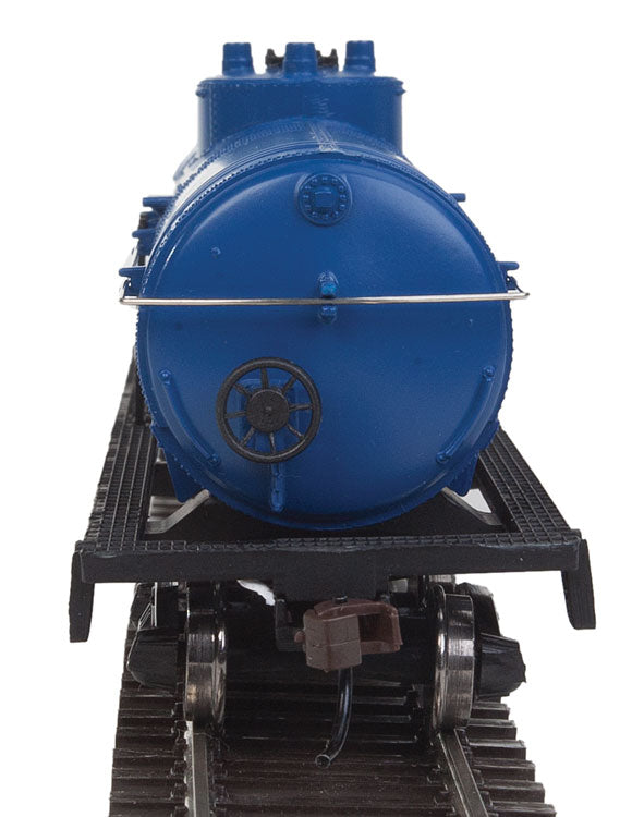 Tank Car - Ready to Run -- Montana Rail Link (blue, white)-4