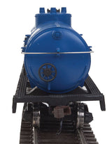 Tank Car - Ready to Run -- Montana Rail Link (blue, white)-4