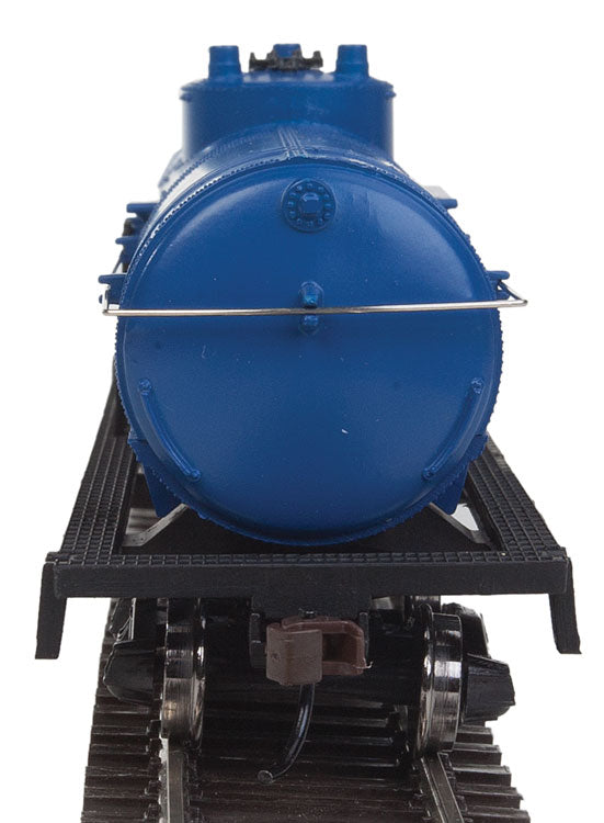 Tank Car - Ready to Run -- Montana Rail Link (blue, white)-5