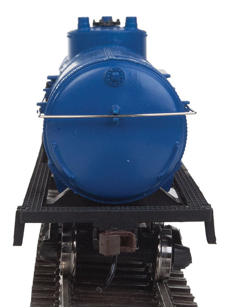 Tank Car - Ready to Run -- Montana Rail Link (blue, white)-5