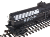 Tank Car - Ready to Run -- Norfolk Southern (black, white)-3