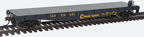 Flatcar - Ready to Run -- Chessie System-1