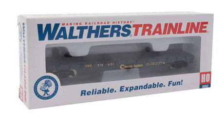 Flatcar - Ready to Run -- Chessie System-3
