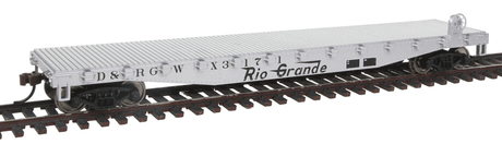 Flatcar - Ready to Run -- Denver & Rio Grande Western(TM)-1