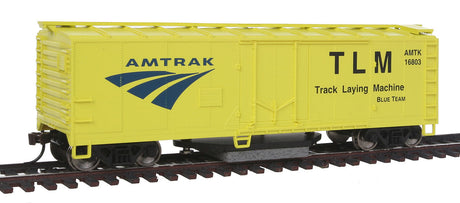 40' Plug-Door Track Cleaning Boxcar - Ready to Run -- Amtrak-2