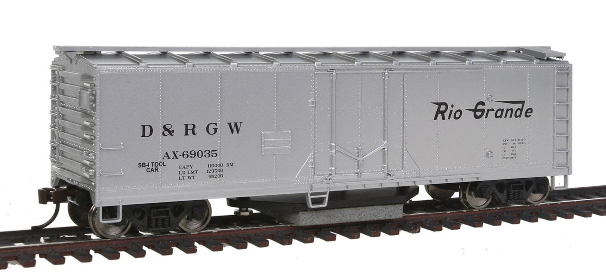 40' Plug-Door Track Cleaning Boxcar - Ready to Run -- Denver & Rio Grande Western(TM)-2