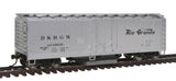 40' Plug-Door Track Cleaning Boxcar - Ready to Run -- Denver & Rio Grande Western(TM)-2