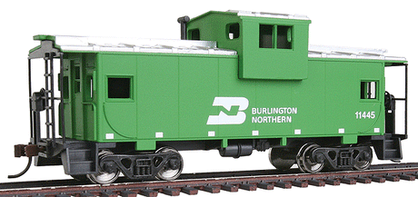 Wide-Vision Caboose - Ready to Run -- Burlington Northern