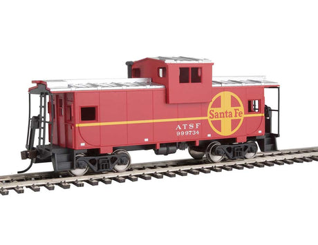 Wide-Vision Caboose - Ready to Run -- Atchison, Topeka & Santa Fe-2