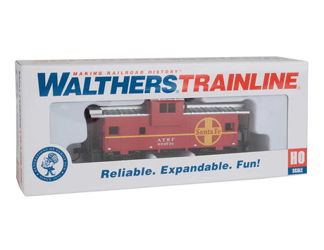 Wide-Vision Caboose - Ready to Run -- Atchison, Topeka & Santa Fe-5
