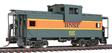 Wide-Vision Caboose - Ready to Run -- Burlington Northern & Santa Fe