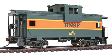 Wide-Vision Caboose - Ready to Run -- Burlington Northern & Santa Fe
