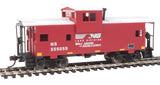 Wide-Vision Caboose - Ready to Run -- Norfolk Southern (red, white)-2