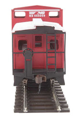 Wide-Vision Caboose - Ready to Run -- Norfolk Southern (red, white)-3