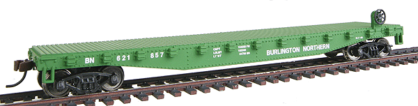 Flatcar - Ready to Run -- Burlington Northern-1